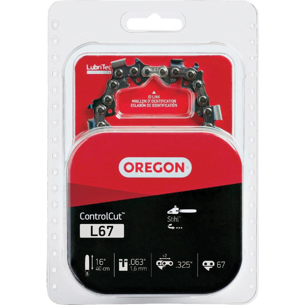 Oregon ControlCut 16 In. 67-Link Chainsaw Chain Image 1