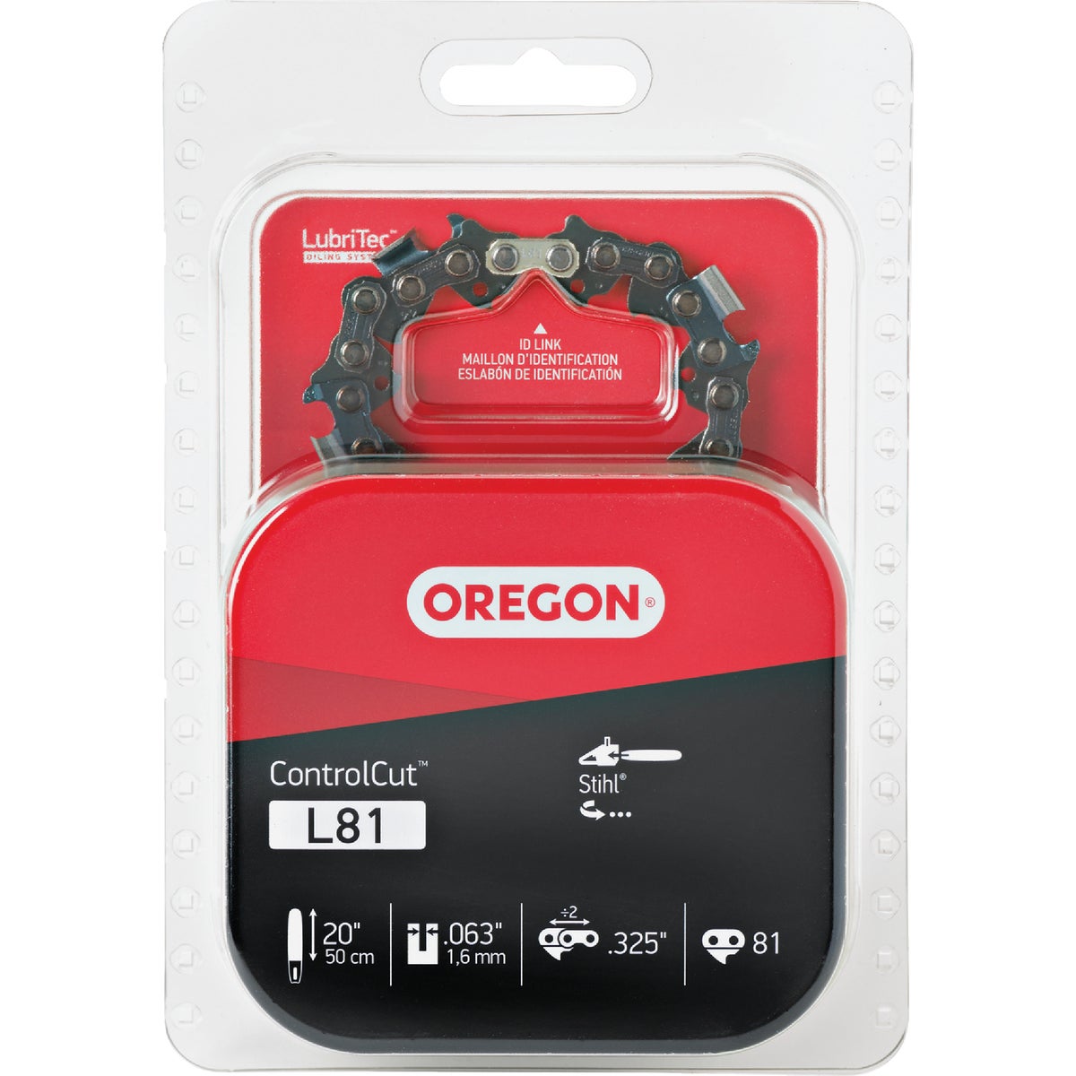 Oregon ControlCut 20 In. 81-Link Chainsaw Chain Image 1