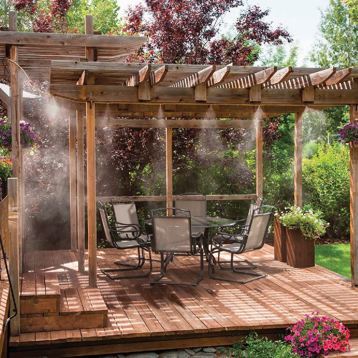 Orbit Az Mist 1/2 In. x 12 Ft. PVC Outdoor Misting Kit Image 2