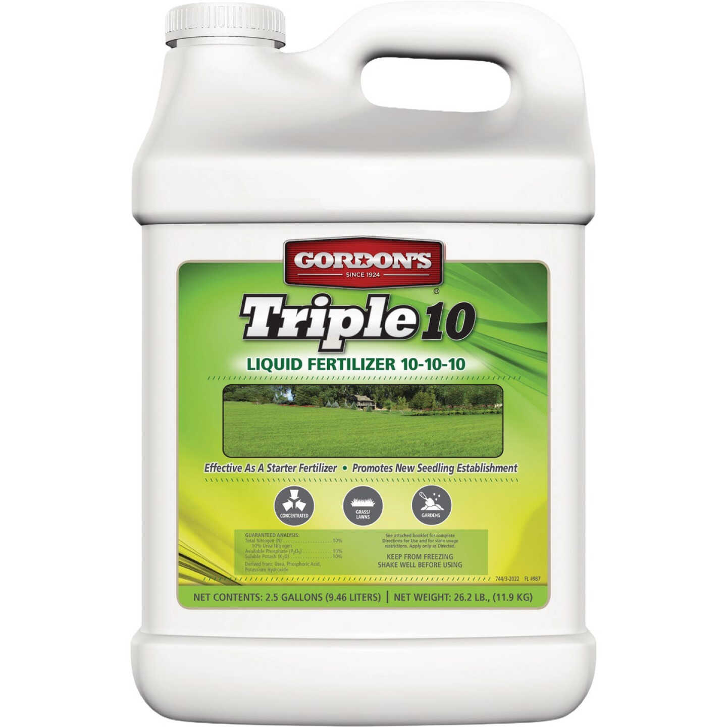 Gordon's Triple 10 2.5 Gal. Concentrate Liquid Fertilizer Image 1