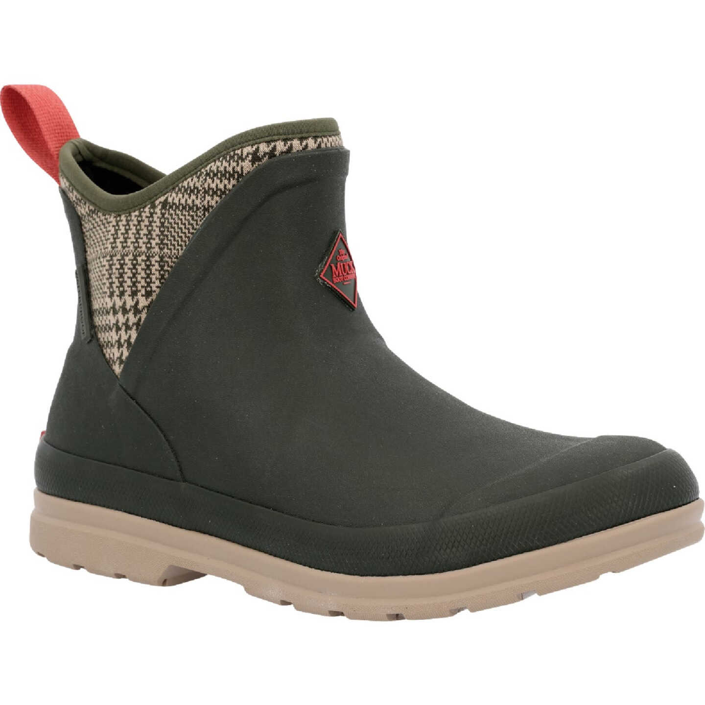 The Muck Boot Company Women's Moss Quilted Floral Original Ankle Boot, Size 8 Image 1
