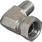 Apache 1/4 In. Male Pipe x 1/4 In. Female Pipe Swivel 90 Deg Hydraulic Hose Adapter Image 1
