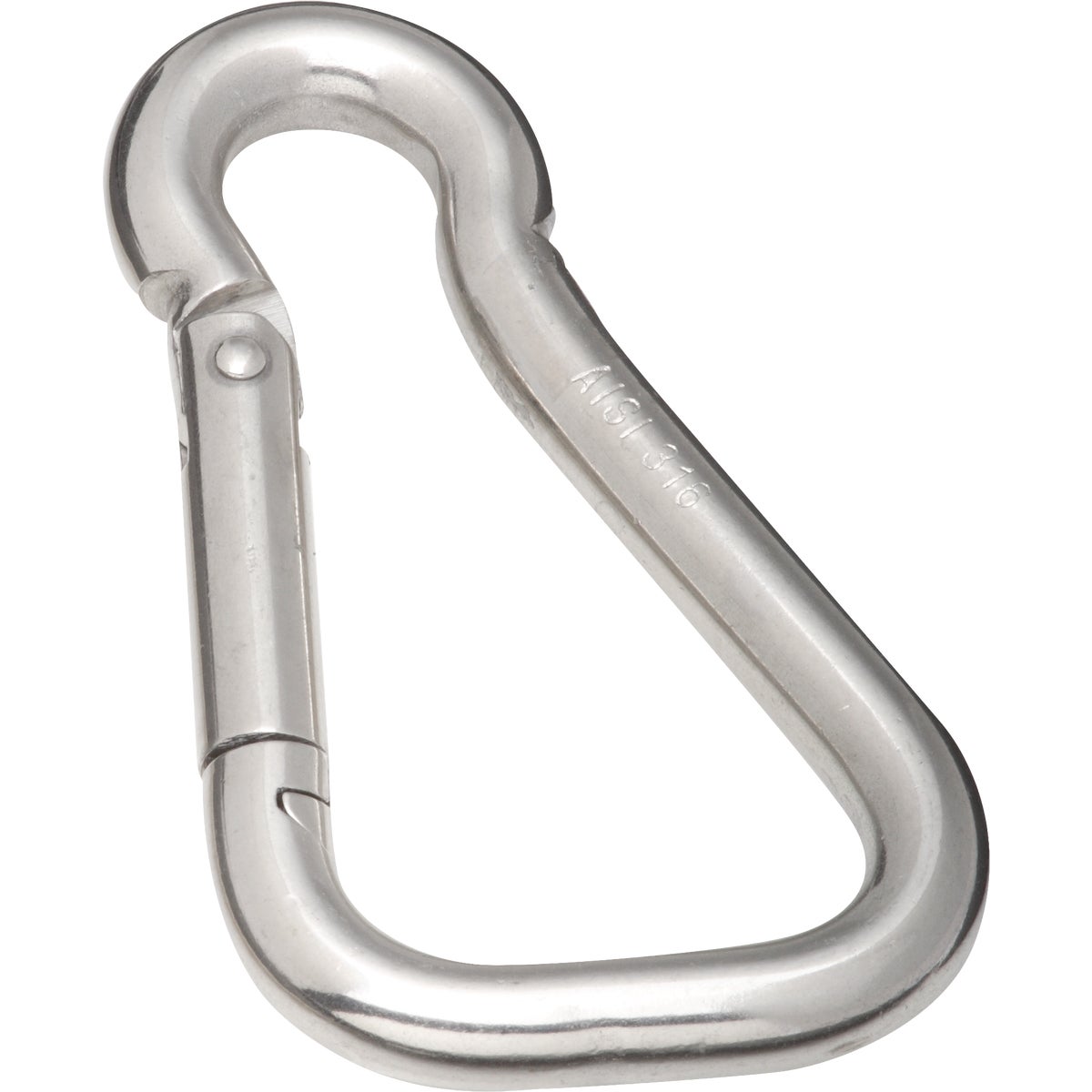 National Hardware N262-410 Interlocking Spring Snap in Stainless Steel, 4 In.