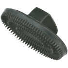 Decker 5 In. Mini Palm Brush Rubber Curry Comb Image 1