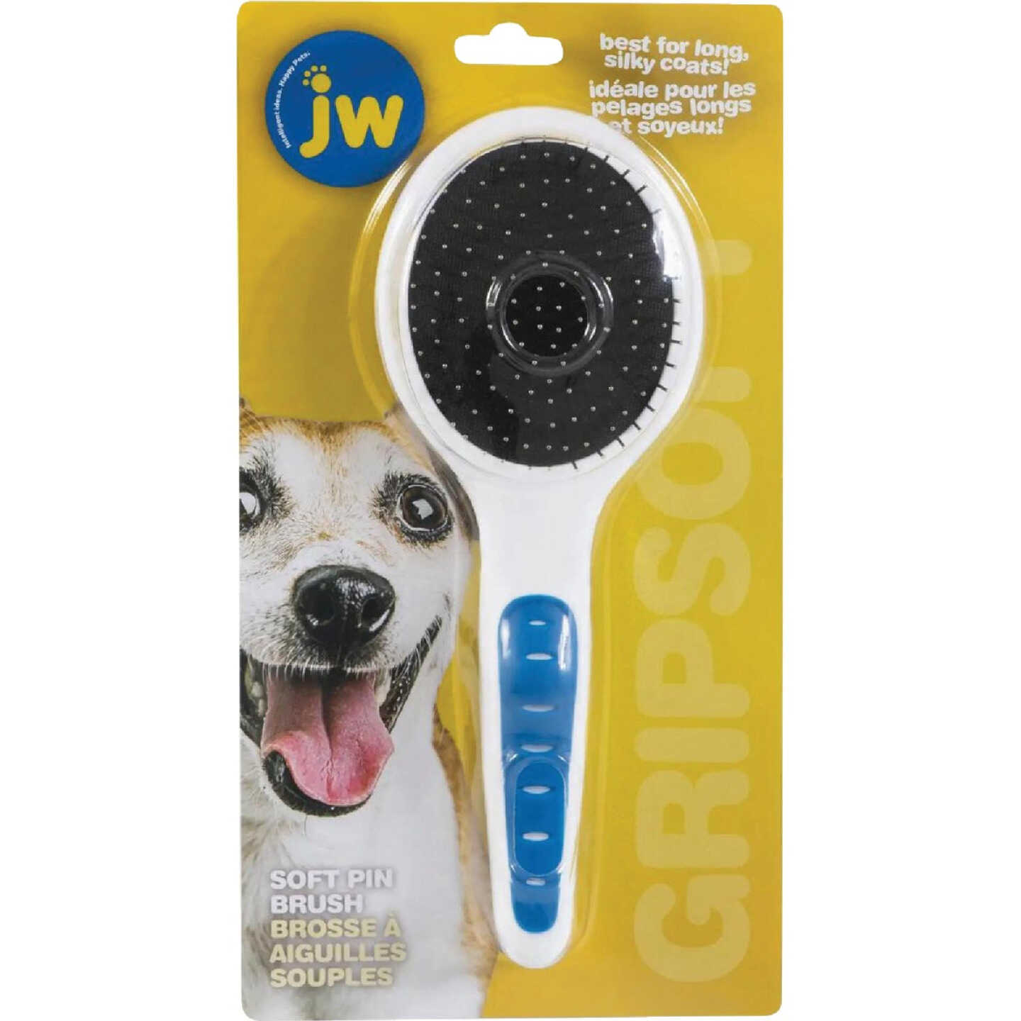 Petmate Blue Wire Pin Pet Brush Image 1