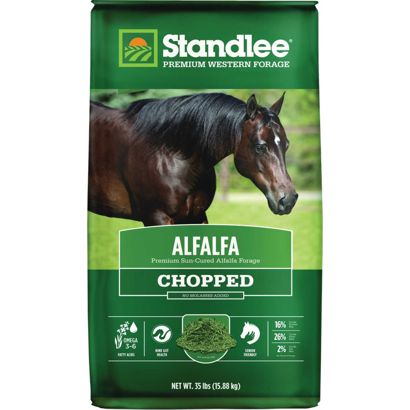 Standlee Premium Western Forage 35 Lb. Alfalfa Chopped Forage Image 1