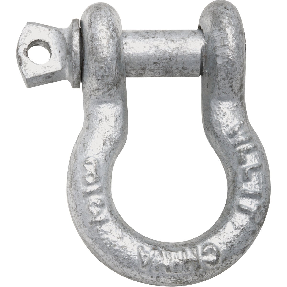 National Anchor Shackles, Galvanized, 3/8 In.