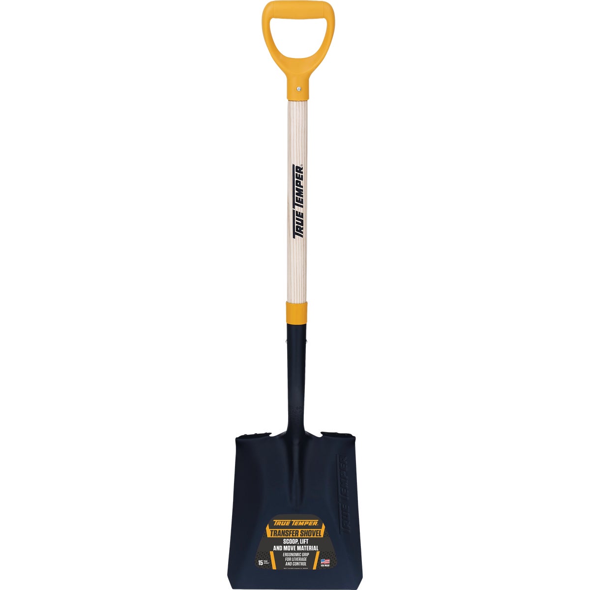 True Temper D-Handle Square Point Shovel