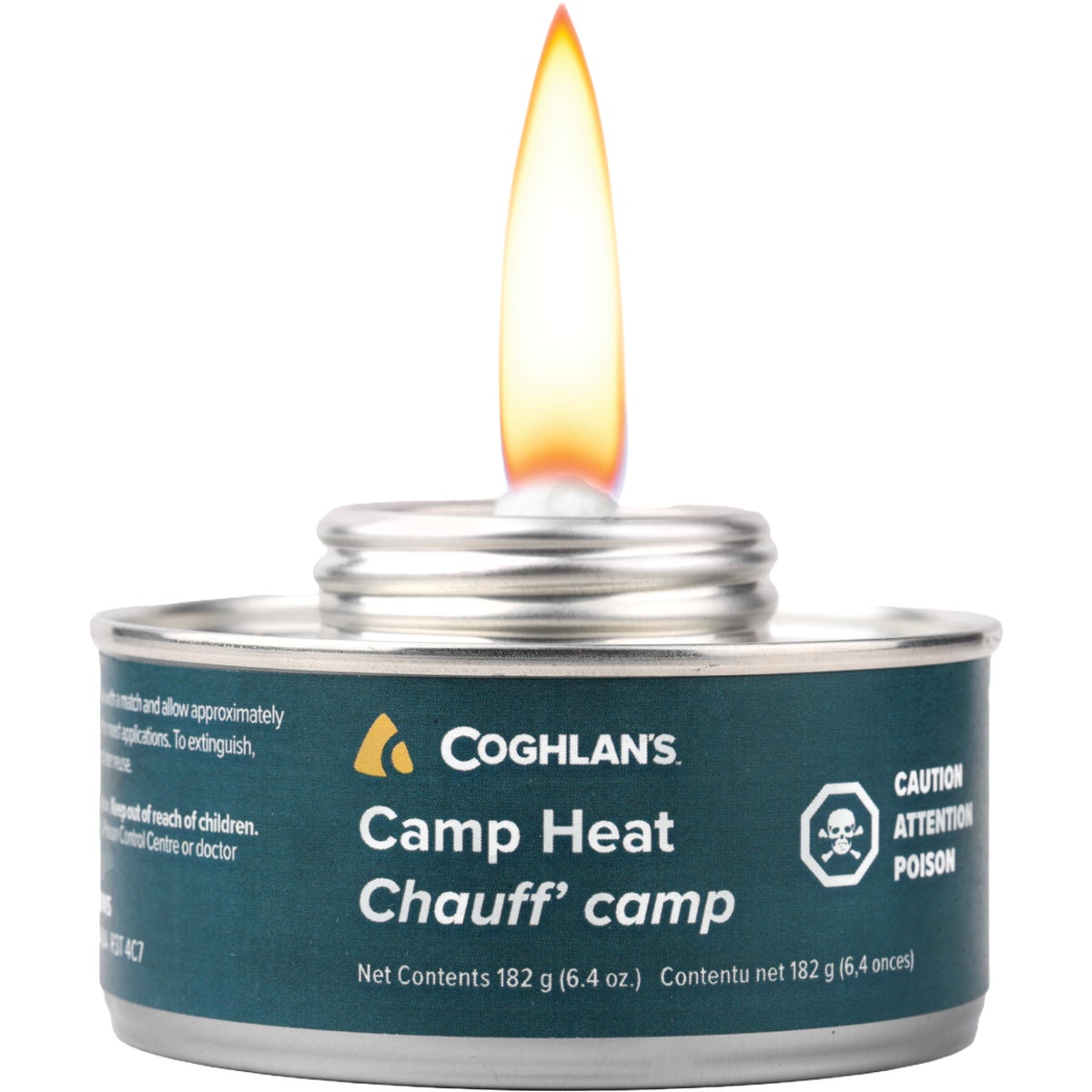 Coghlans Camp Heat 6.4 Oz. Canned Cooking Fuel (2-Pack) Image 6