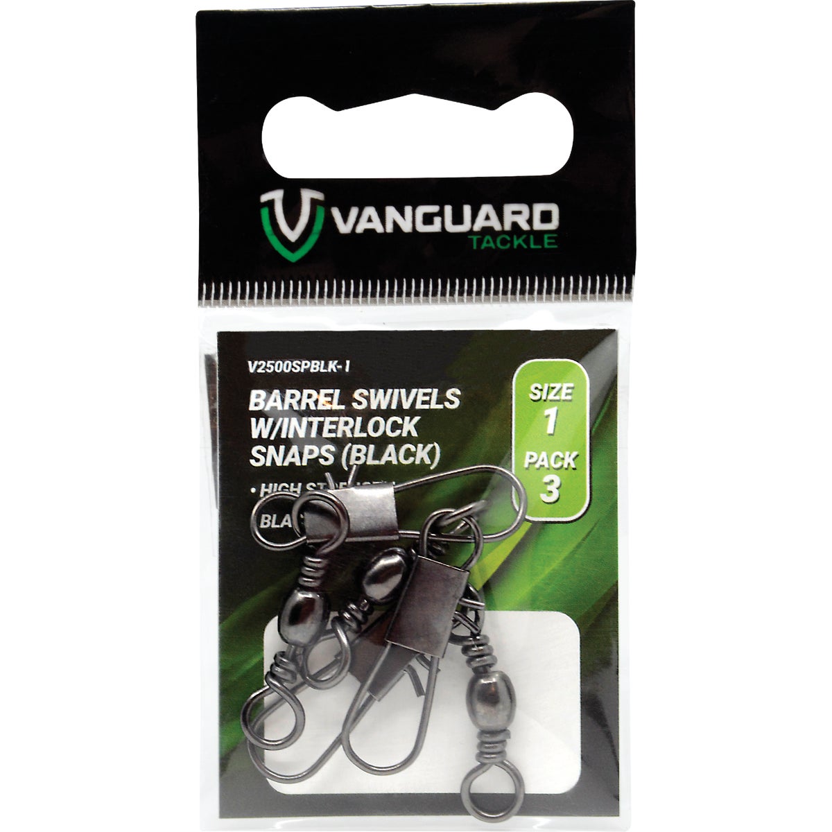Vanguard Size 10 Barrel Swivel with Interlock Snaps (7-Pack)