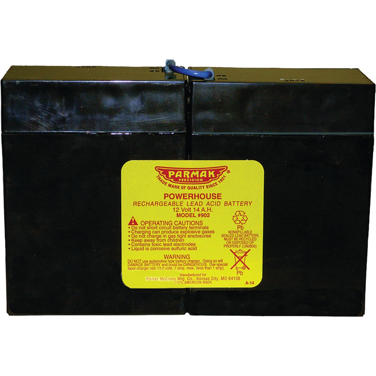 Parmak 12V Rechargeable Replacement Battery