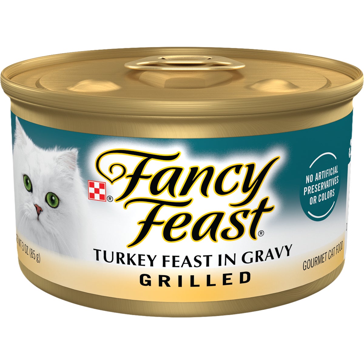 Purina Fancy Feast 3 Oz. Grilled Turkey Cat Food