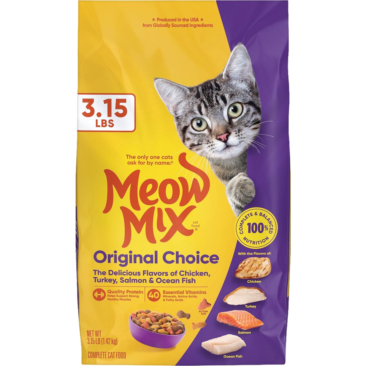 Meow Mix 3.5 Lb. Original Dry Cat Food