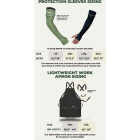 Farmers Defense Cream Save the Bees Protection Sleeves, Large/XL Image 2