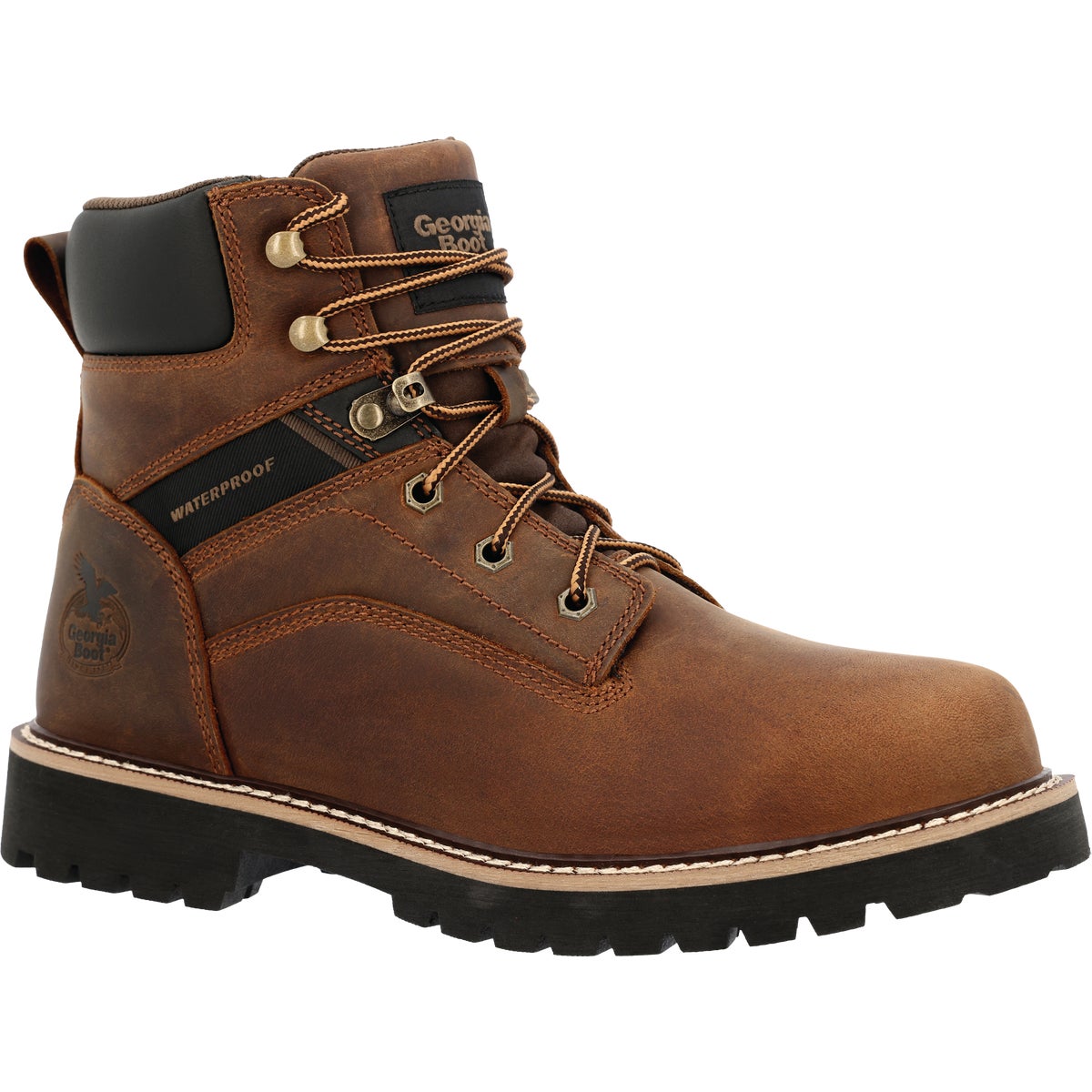 Georgia Boot Core 37 Men's Size 9M Steel Toe Wedge Work Boot