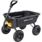 Gorilla Carts 7 Cu. Ft. 1200 Lb. Poly Yard Dump Cart Image 1