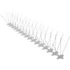 Bird-B-Gone 5 In. x 50 Ft. Stainless Steel Bird Repelling Spikes Image 1