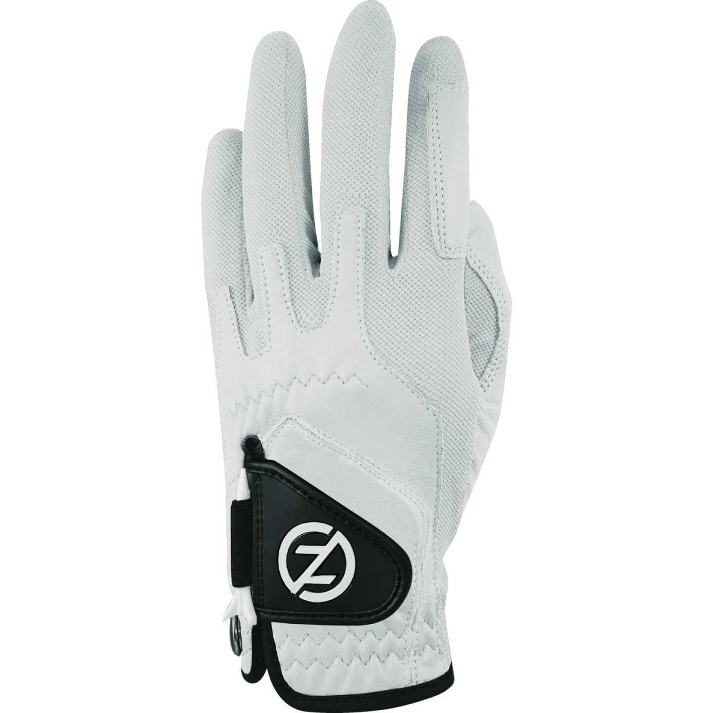 Zero Friction Cabretta Elite White Universal Fit Left Hand Golf Glove Image 1