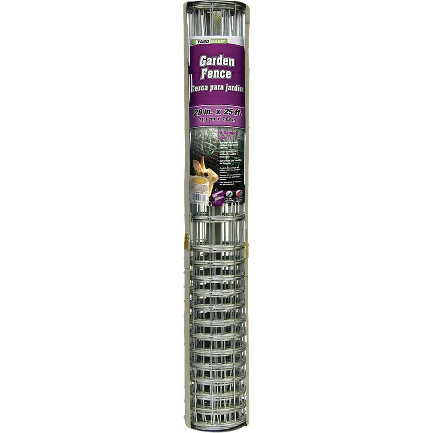 Agway 28 In. x 25 Ft. 16-Gauge Welded Wire Garden Fence Image 1