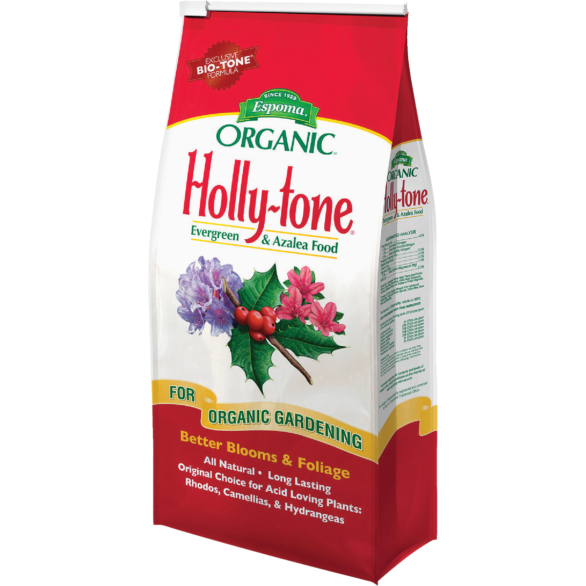 Espoma Organic 18 Lb. 4-3-4 Holly-tone Dry Plant Food Image 1