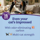 Fresh Step Odor Shield Gain 22 Lb. Multi Cat Clumping Litter with Febreze Freshness Image 5