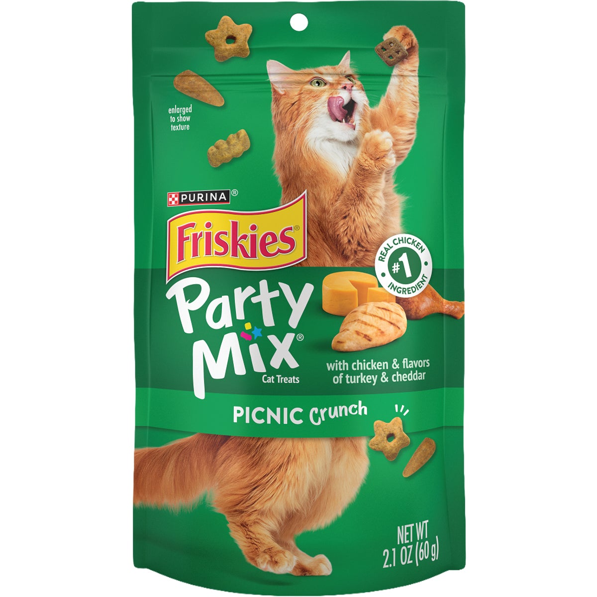 Purina Friskies 2.1 Oz. Picnic Party Mix Cat Treats