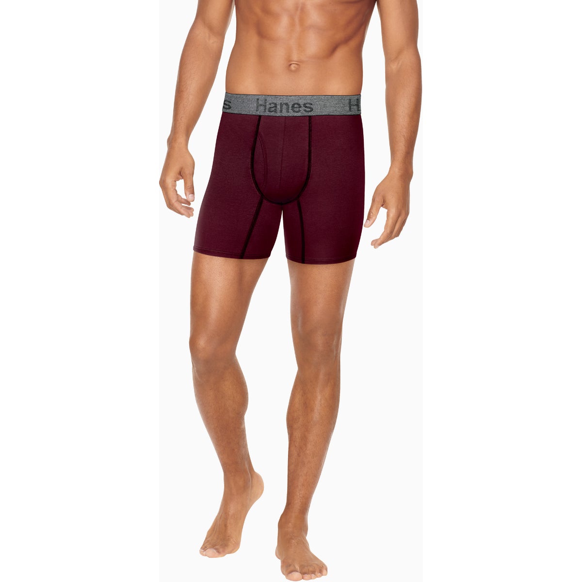 Hanes Men's S Flex Fit Boxer Briefs (3-Pack) Image 2