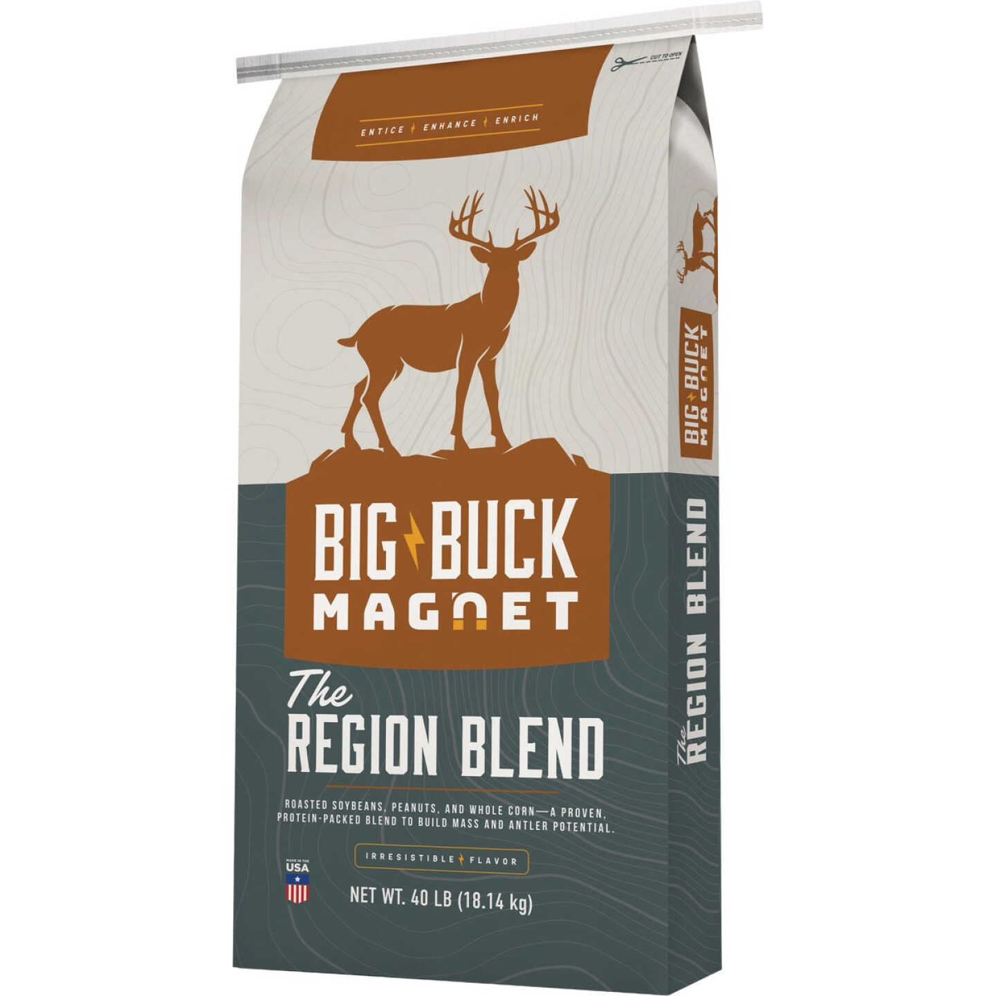 Big Buck Magnet The Region Blend 40 Lb. Deer Feed Image 1
