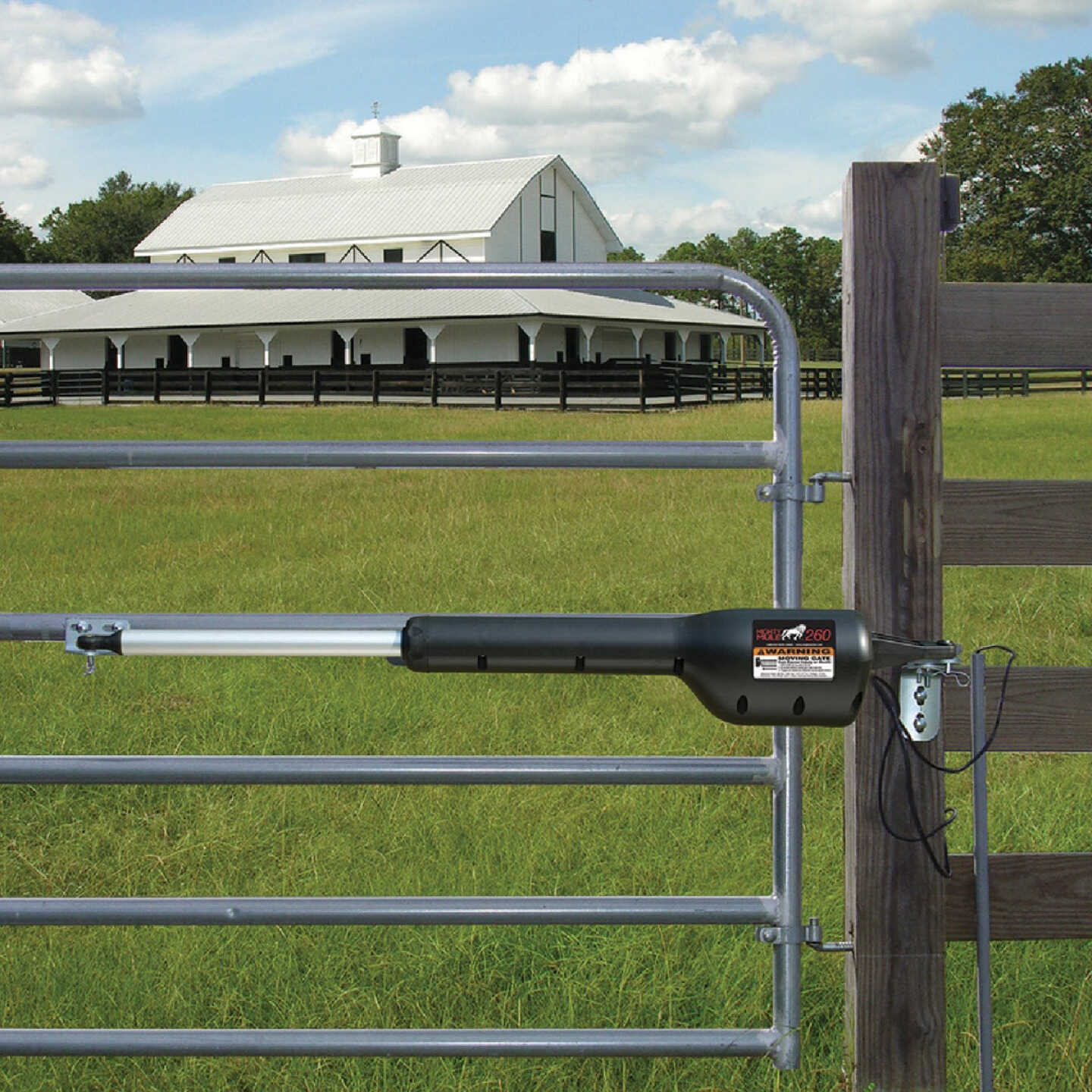 Mighty Mule MM271 12 Ft. 300 Lb. Single Gate Opener Kit Image 2