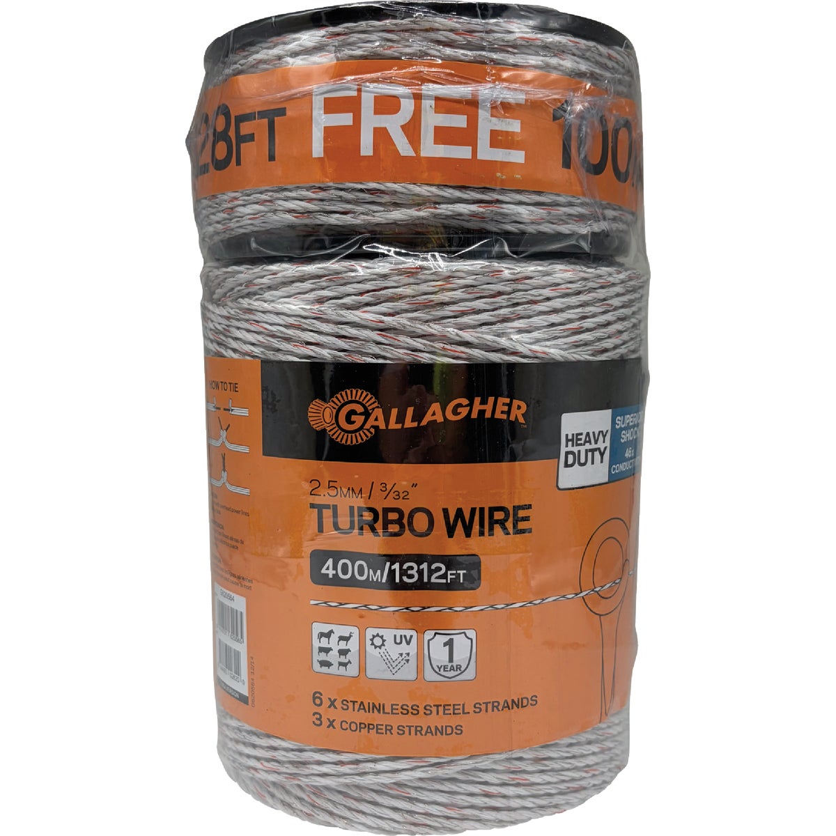 Gallagher 3/32 In. Turbo Wire