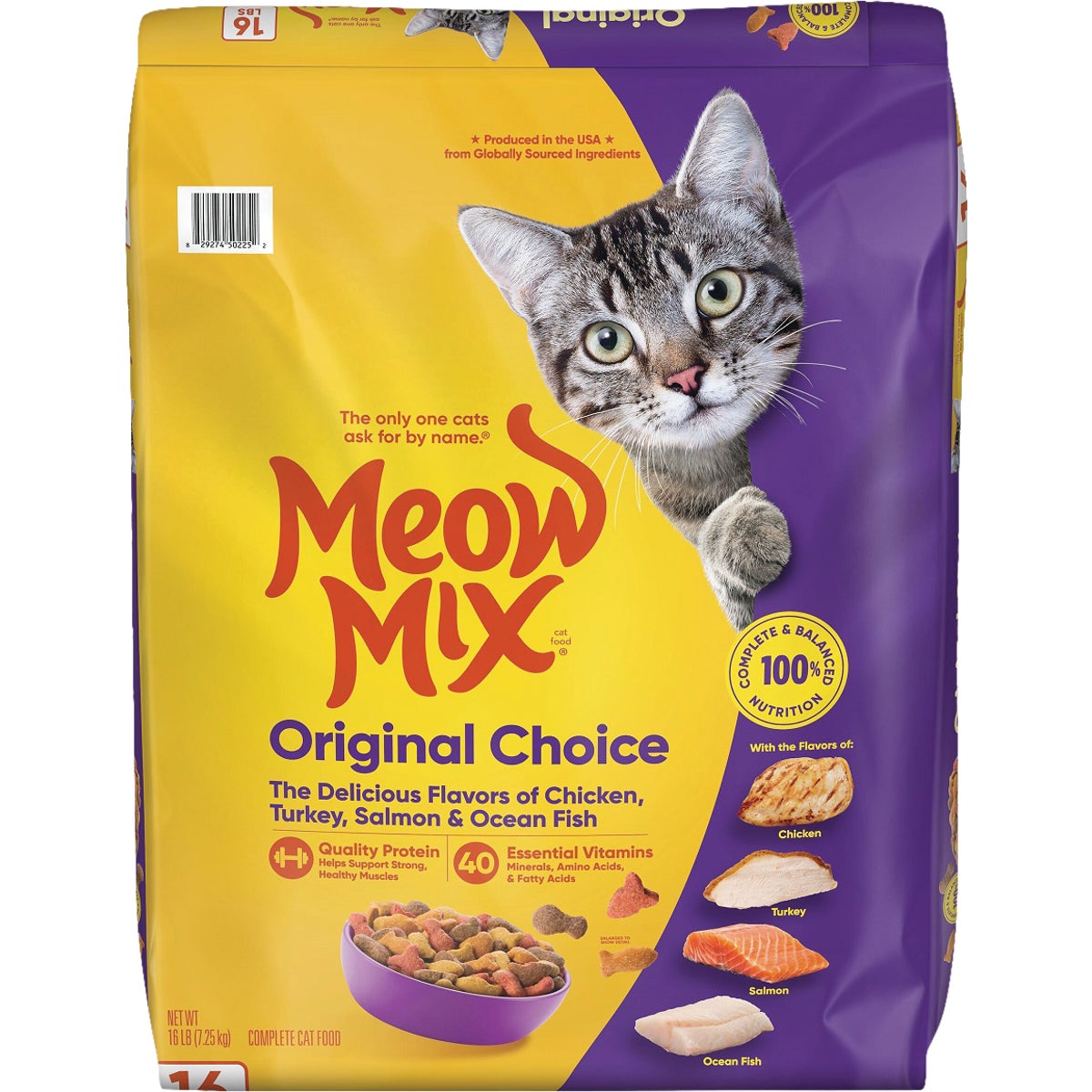 Meow Mix 16 Lb. Original Dry Cat Food