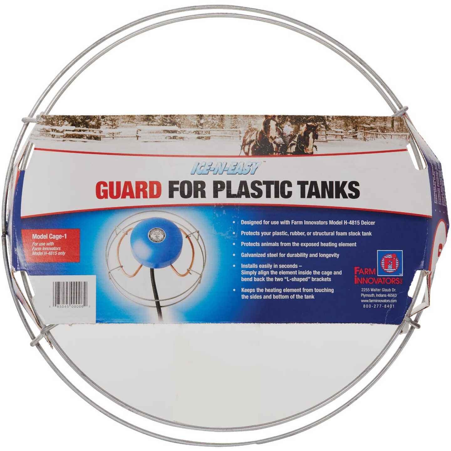 Farm Innovators Protective Cage De-Icer Guard Image 1