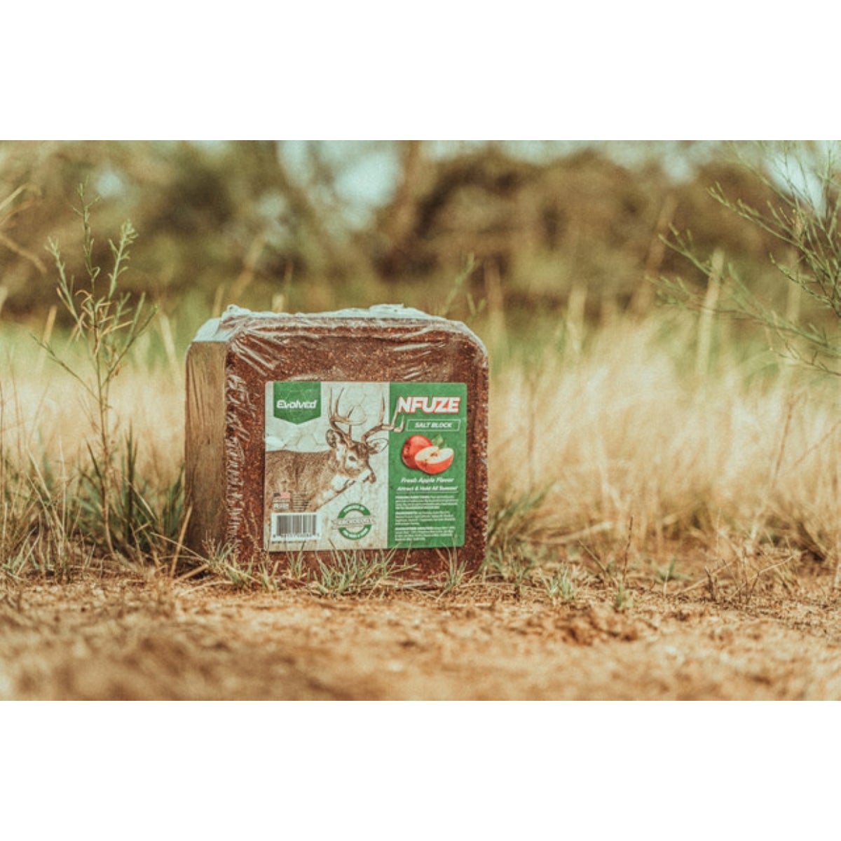 Evolved 25 Lb. Infuzed Apple Salt Block Image 2