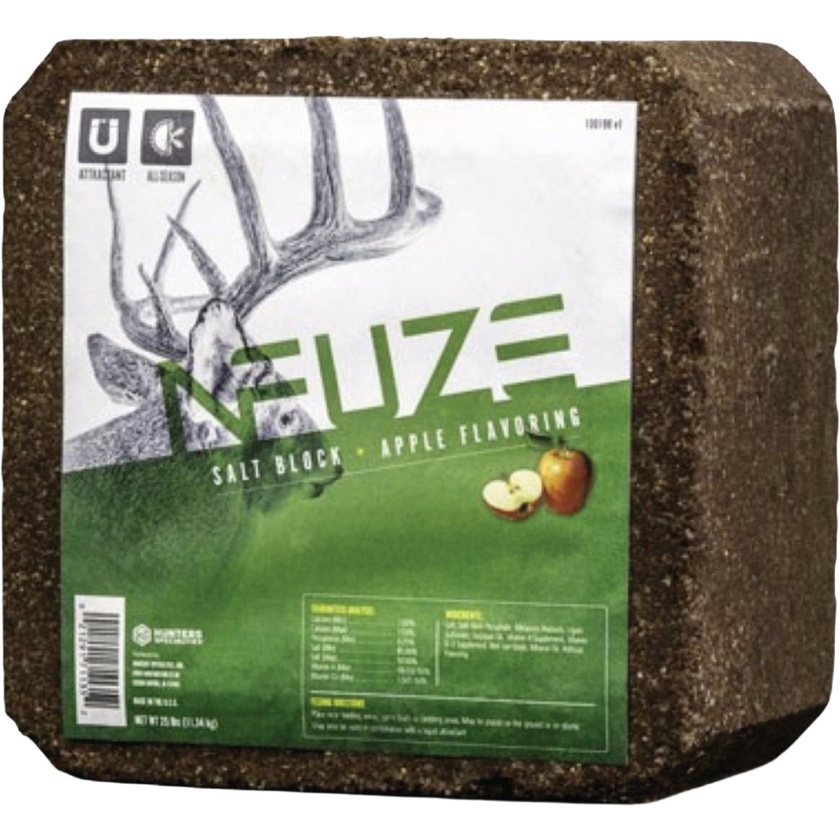 Evolved 25 Lb. Infuzed Apple Salt Block