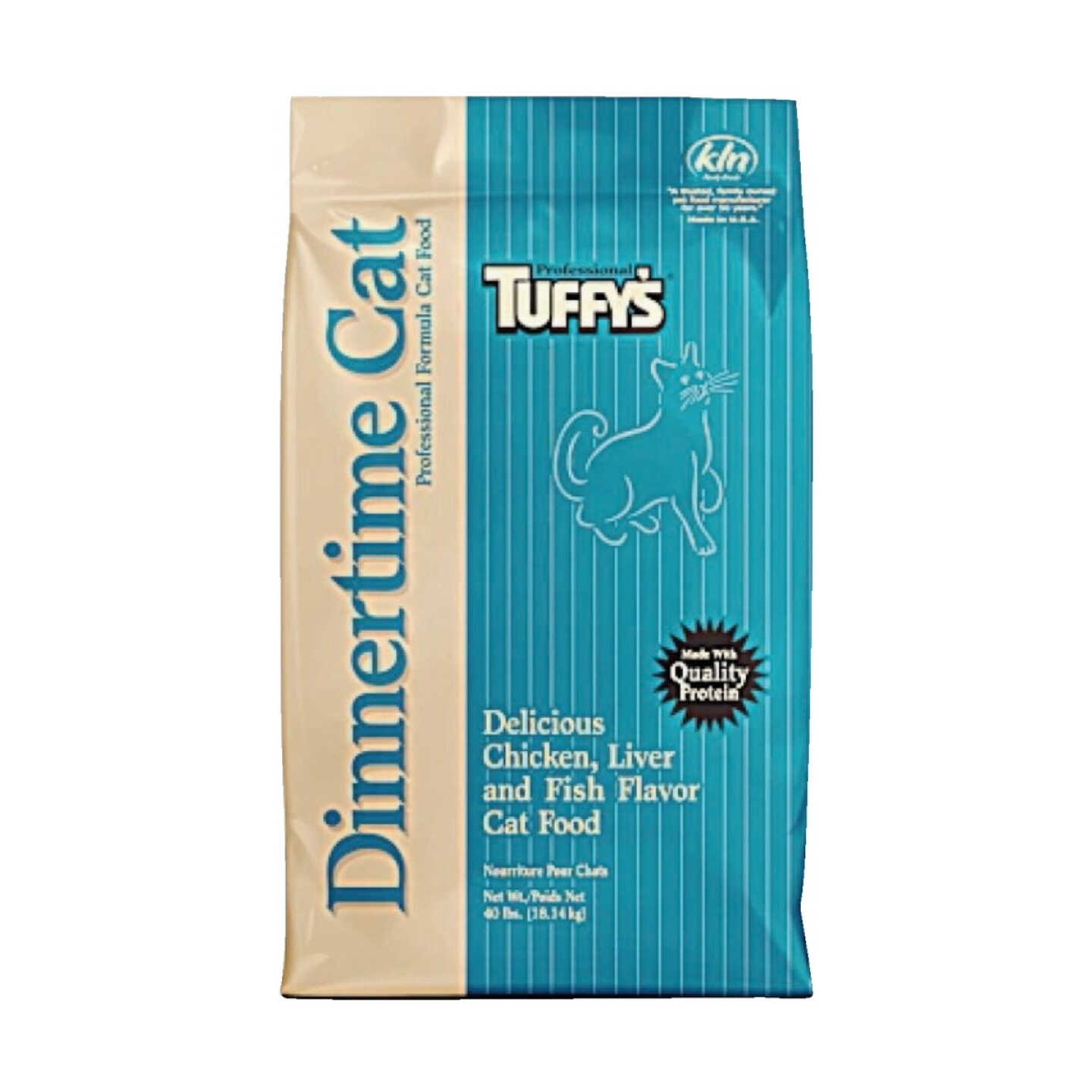 Tuffy's Professional Dinnertime Cat 40 Lb. Dry Cat Food Image 1