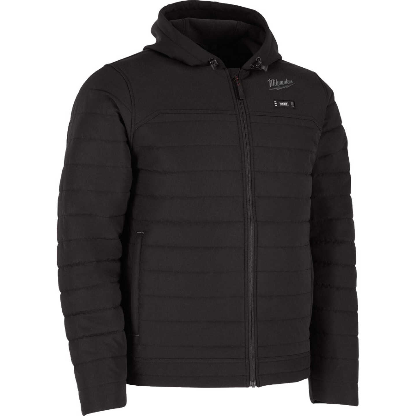 Milwaukee M12 AXIS Men's Black Cordless Heated Jacket, 2XL Image 3