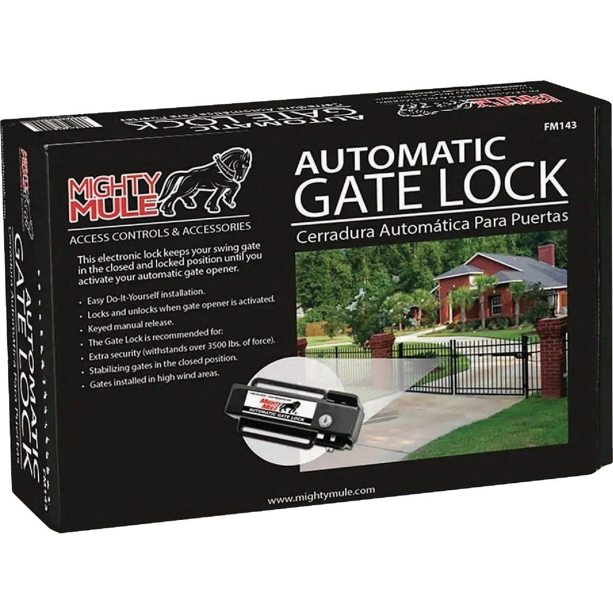 Mighty Mule Automatic Gate Lock for Automatic Gate Opener Image 3