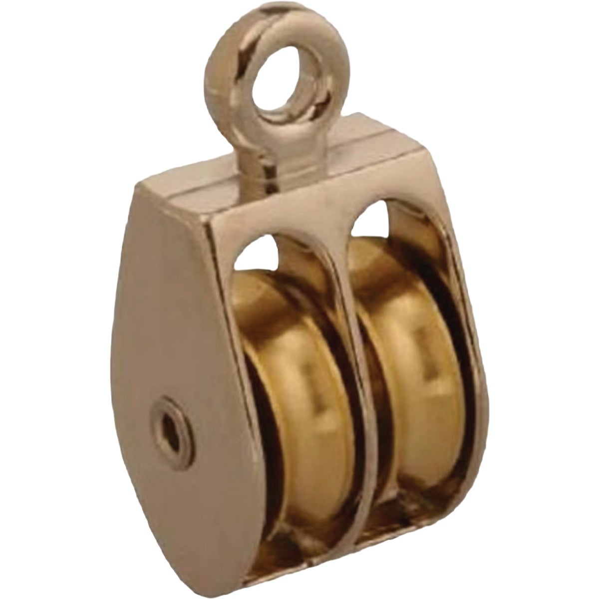 Campbell 1 In. Double Rigid Eye Rope Pulley