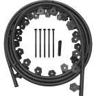 Master Mark Dig-Free Classic 20 Ft. Black Plastic Lawn Edging Kit Image 5