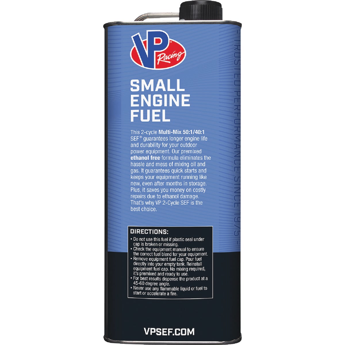 VP Racing Fuels Gal. 40:1/50:1 Ethanol-Free Multi-Mix Gas & Oil Pre-Mix Image 4