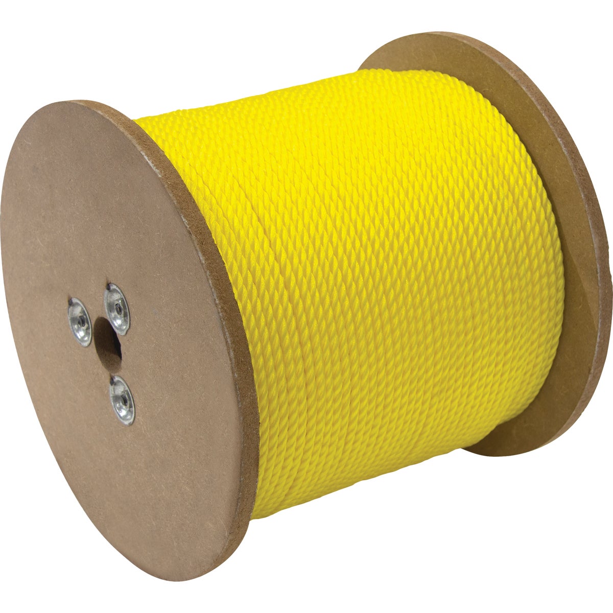 TruGuard 1/4 In. x 1200 Ft. Yellow Twisted Polypropylene Rope