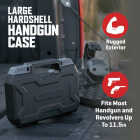 Allen 11.5 In. Handgun Black Hardshell Case Image 2