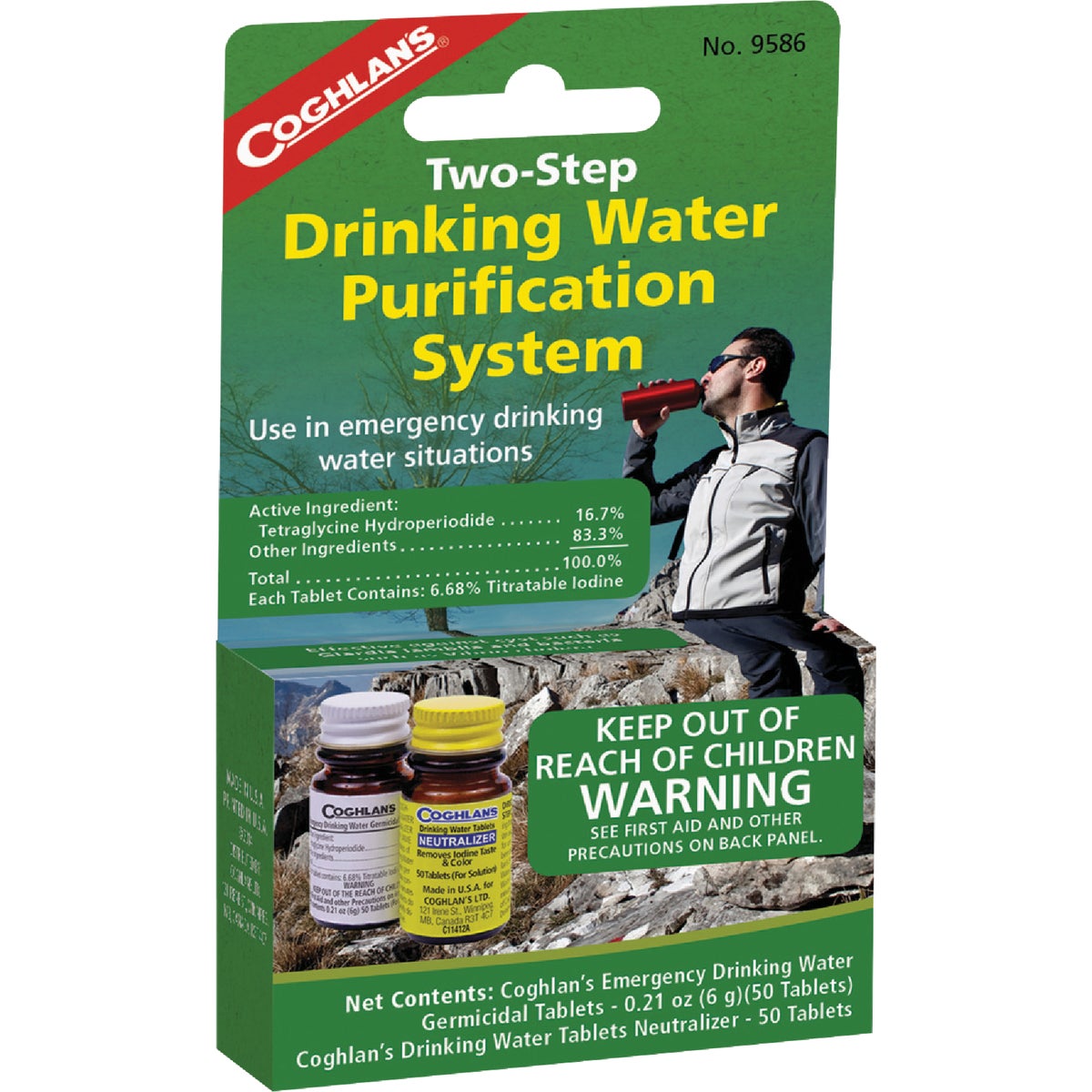 Coghlan's Two Step Drinking Water Purification System