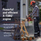 Husqvarna 120 Mark II 14 in. 38cc 2-Cycle Gas Chainsaw Image 3