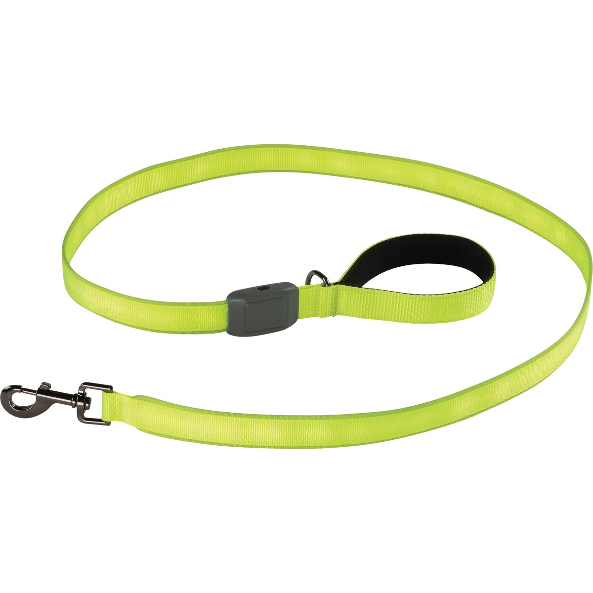 Nite Ize NiteDog Lime Greem LED Rechargeable LED Leash