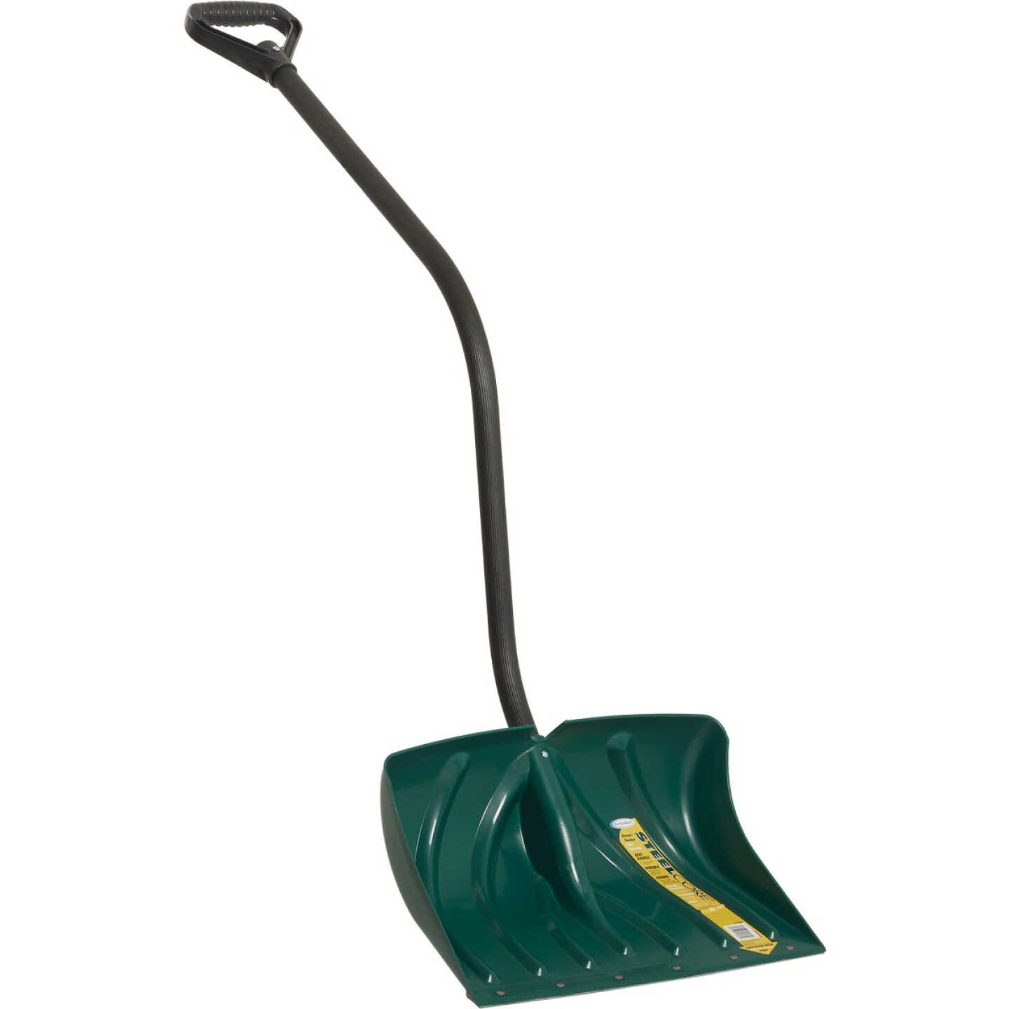 Suncast 18" Steel Core Ergonomic Combo with Wear Strip Image 1