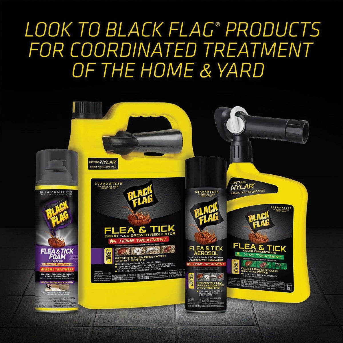 Black Flag 1 Gal. Ready To Use Flea & Tick Spray Plus Growth Regulator Home Treatment Image 4