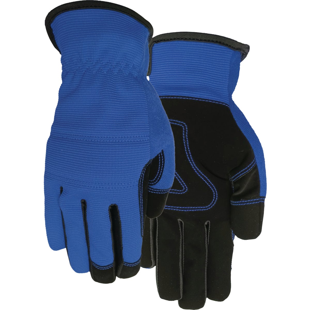 Midwest Gloves & Gear Youth Blue Utility Glove