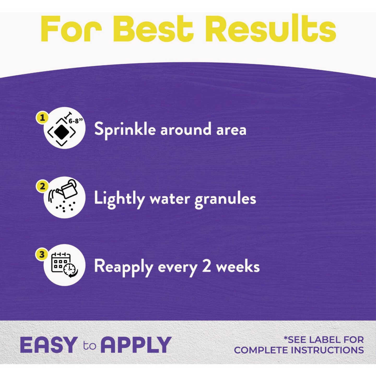 Bonide 1.25 Lb. Repels-All Animal Repellent Granules, Ready-to-Use Image 2
