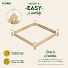 Greenes Fence 4 Ft. x 4 Ft. x 5.5 In. Cedar Raised Garden Bed Image 6